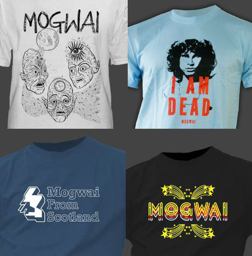 mogwai band merch